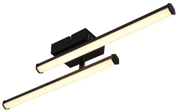 Globo 67342-12 - LED Stropné svietidlo KIRINA LED/12W/230V 3000K čierna