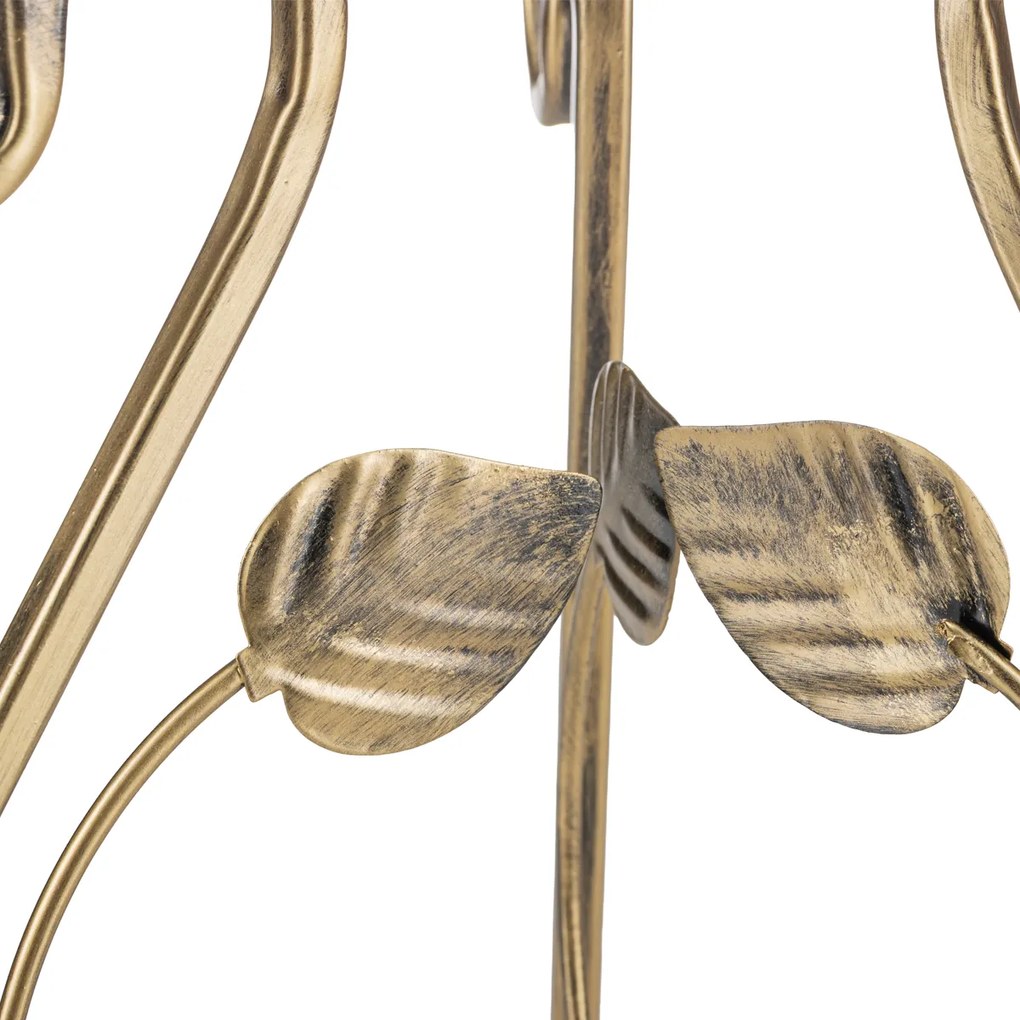 STOJAN NA KVETINÁČ FIORINA 45X31 CM ZLATÁ