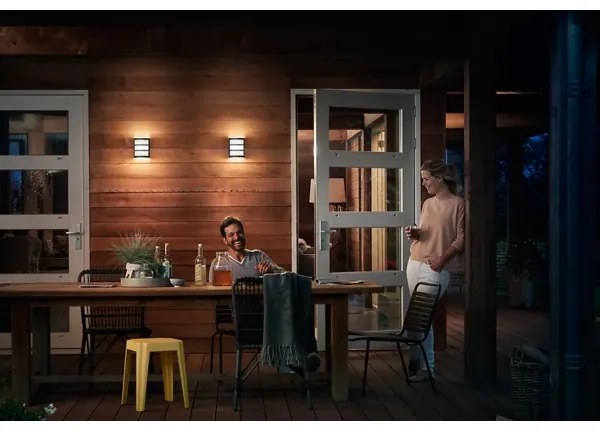 Philips - LED Vonkajšie nástenné svietidlo PYTHON LED/3,8W/230V IP44