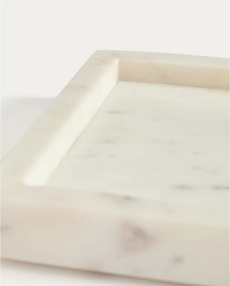 Mramorová dekoratívna tácka 18x18 cm Serela – Kave Home