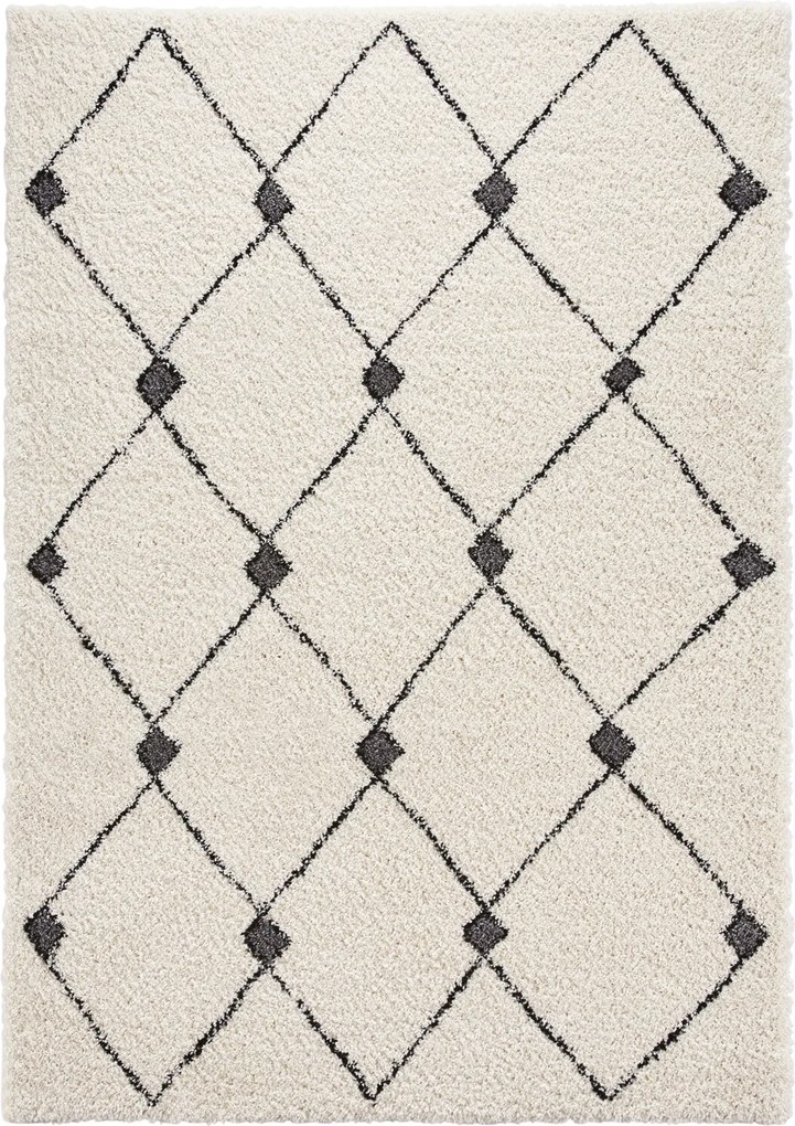 Mint Rugs - Hanse Home koberce Kusový koberec Allure 104025 Grey/Black - 200x290 cm