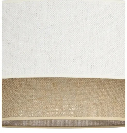 Stropné svietidlo NATIA 1xE27/60W/230V biela/hnedá