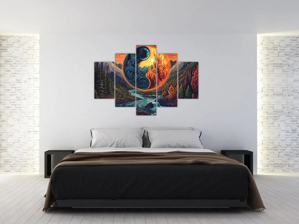 Obraz - Živly (150x105 cm)