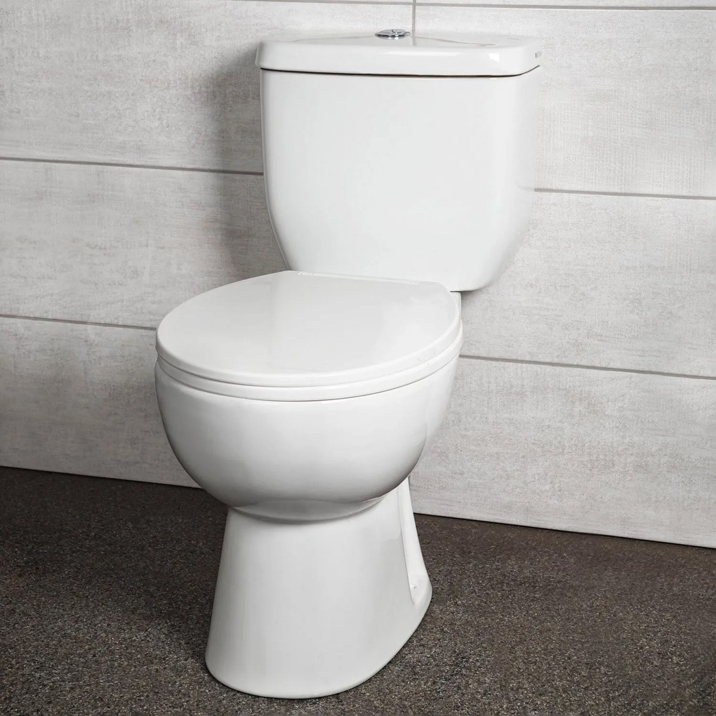 Novoterm WC kombi NV-Tetra so zadným odpadom a SoftClose sedadlom