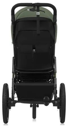 Lionelo - Športový kočík AZURA čierna/zelená