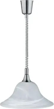 Luster Viola, biele sklo%