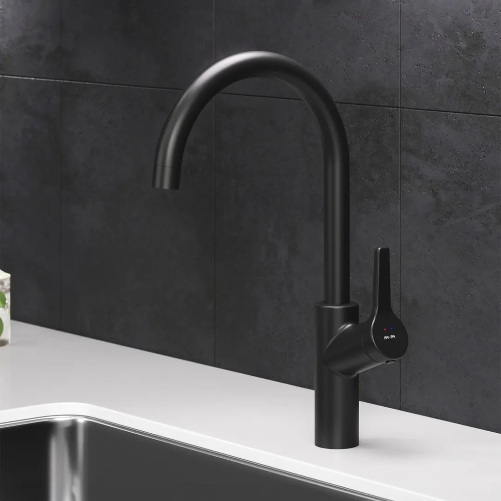 Kuchynská batéria AM.PM X-Joy FXB07022 čierna