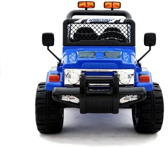 LEAN CARS ELEKTRICKÉ AUTÍČKO JEEP S618 - NELAKOVANÉ - MODRÉ - 2x45W - 12V7Ah - 2024