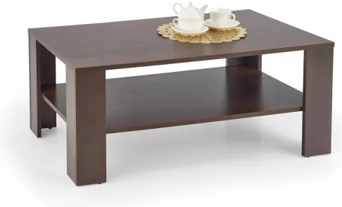 Konferenčný stolík KWADRO 53x110 cm tmavý orech