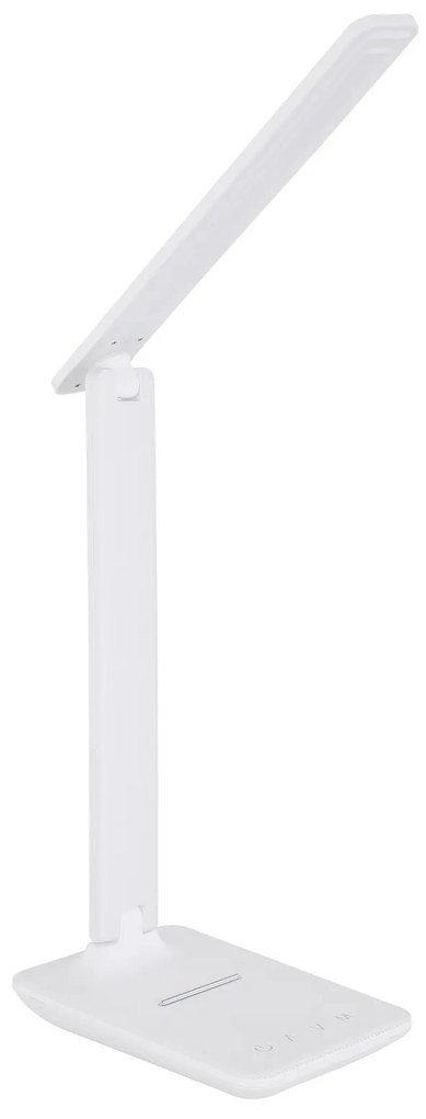 GLOBO Stolná LED lampa BULLA, 5W, teplá biela-studená biela, biela