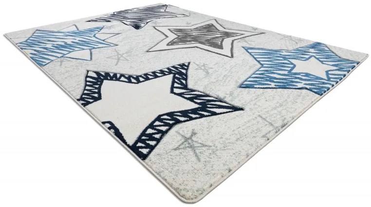 Dywany Łuszczów, Detský kusový koberec Petit Stars blue, 120x170, modrá, detská izba