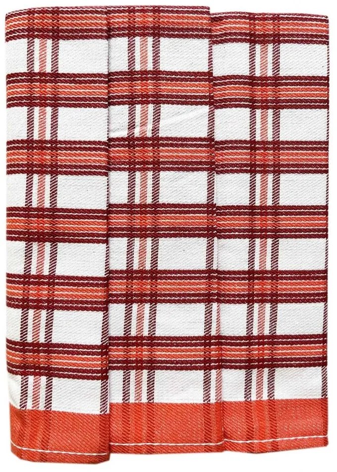 Polášek Károvaná utierka Egypt – 3 ks - č. 5 | Oranžová