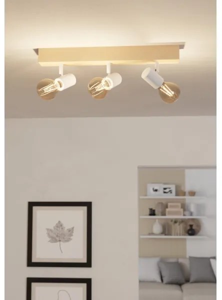 Eglo 33171 - Bodové svietidlo TOWNSHEND 3 3xE27/60W/230V