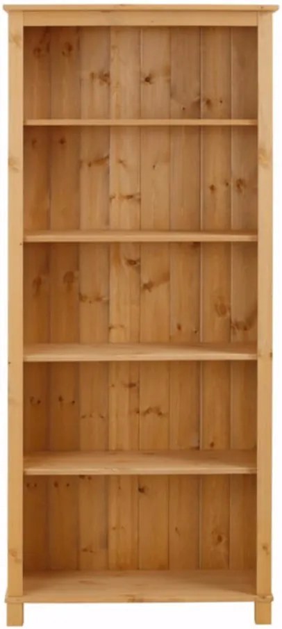 Knižnica z masívneho borovicového dreva Støraa Pinto