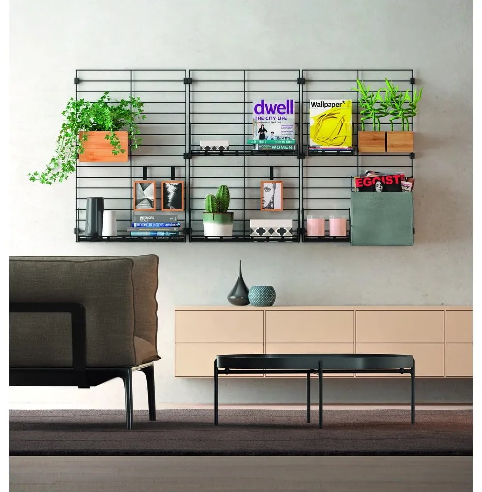 Bambusový komponent - úložný box v prírodnej farbe 19x15 cm Mural – Metaltex