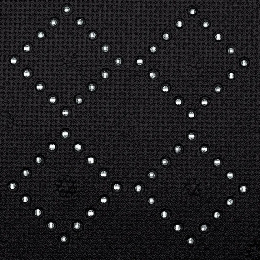 Spirella Protiskluzová podložka do vany ALASKA,čierna, 91 x 36 cm