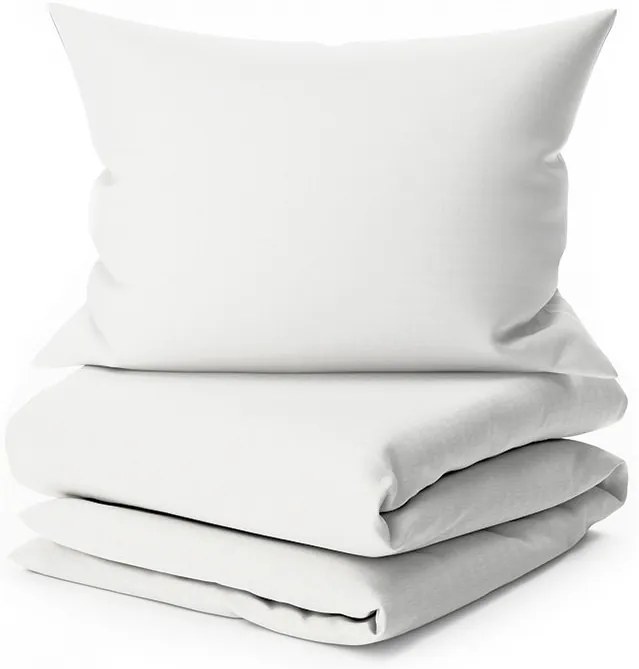 Bavlnené obliečky s krepovou úpravou LUXERA biele hotelová kapsa II. akosť Rozmer obliečky: 70 x 90 cm | 140 x 200 cm