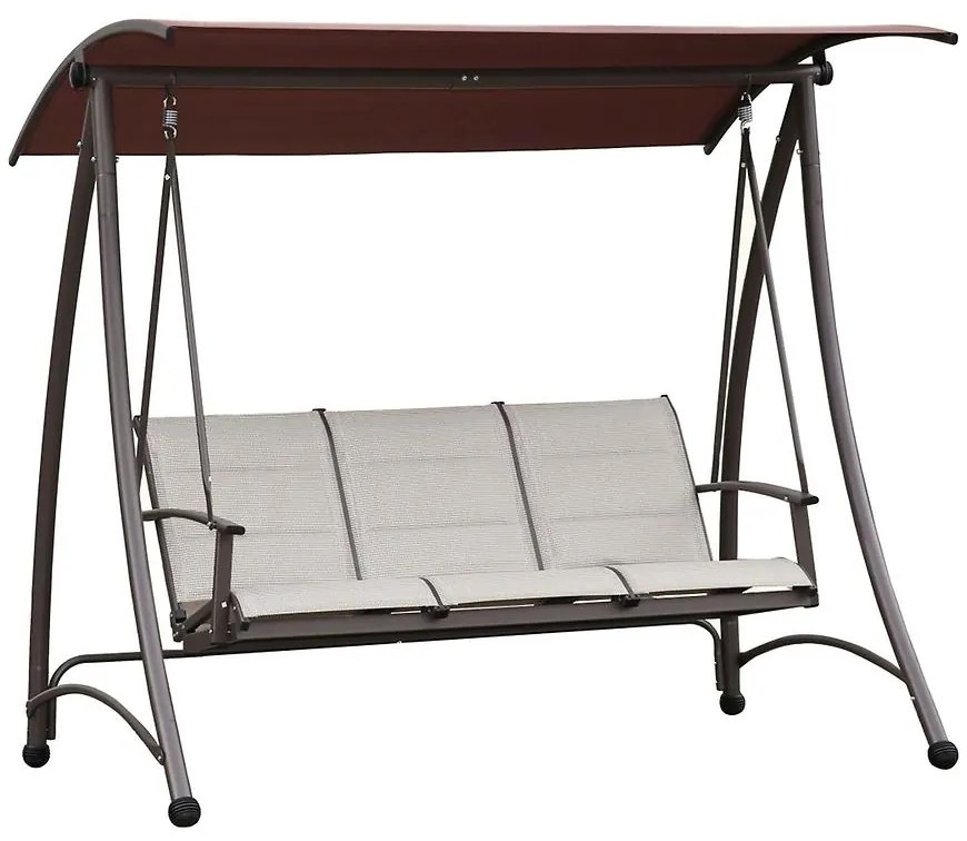 Záhradná hojdačka béžová