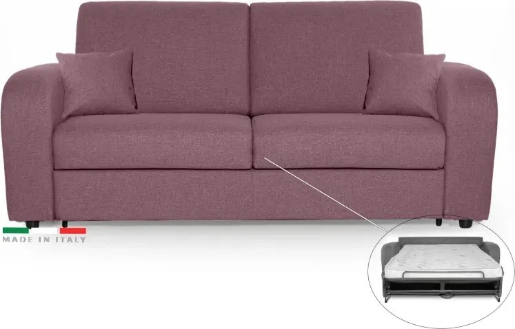 Pohovka na každodenné spanie LIVORNO s rozkladom, levanduľová (penelope 15), 140