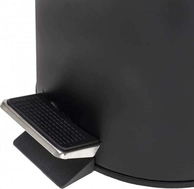 Odpadkový kôš do kúpeľne BALI 3l - softclose - čierny