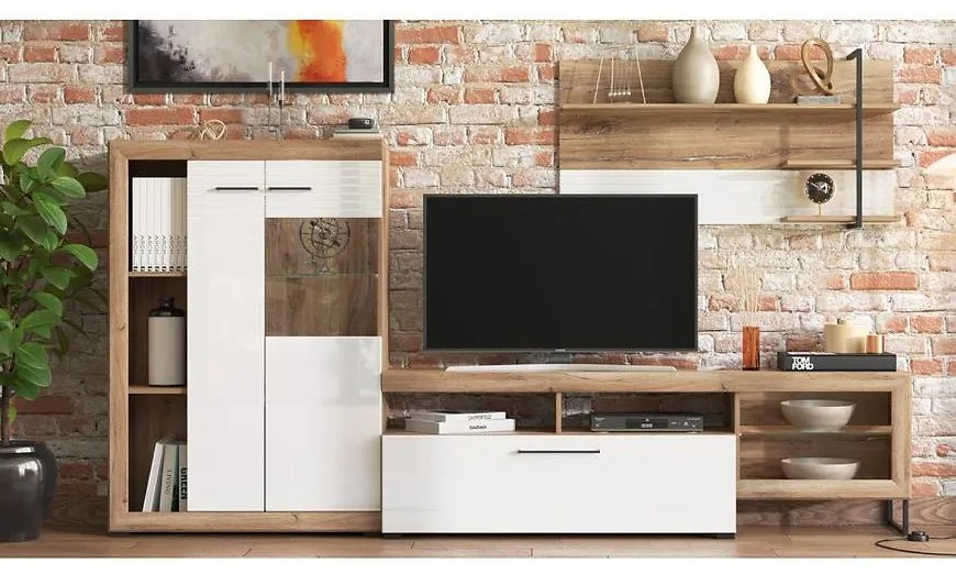 Obývacia Stena Caen Dub/Biela 11011916