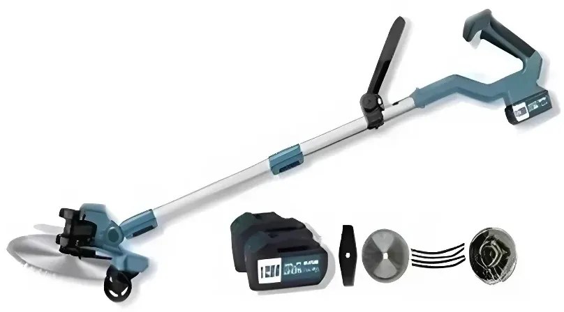 Akumulátorový krovinorez s LCD displejom HAYAMI HA-1041 + 2x batérie + kotúče + príslušenstvo