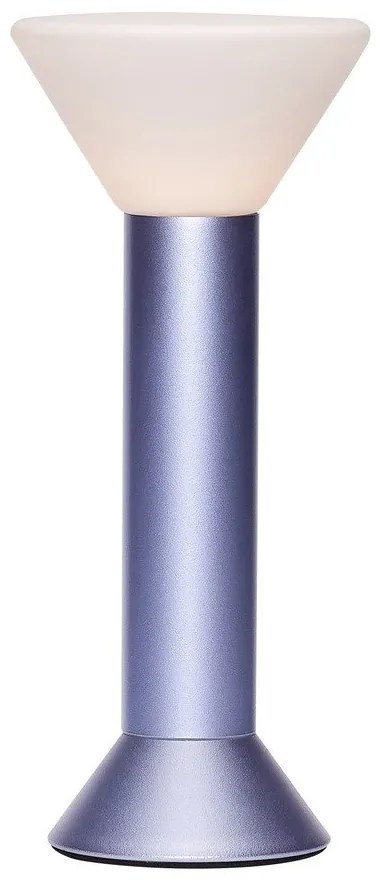 Fialová stmievateľná stolová lampa (výška 30 cm) Flash – Hübsch