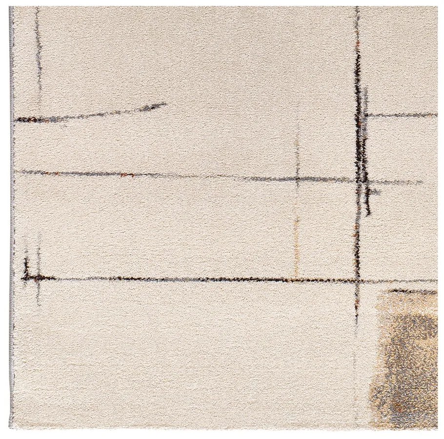 Sivo-béžový koberec 133x190 cm Beruti – Universal