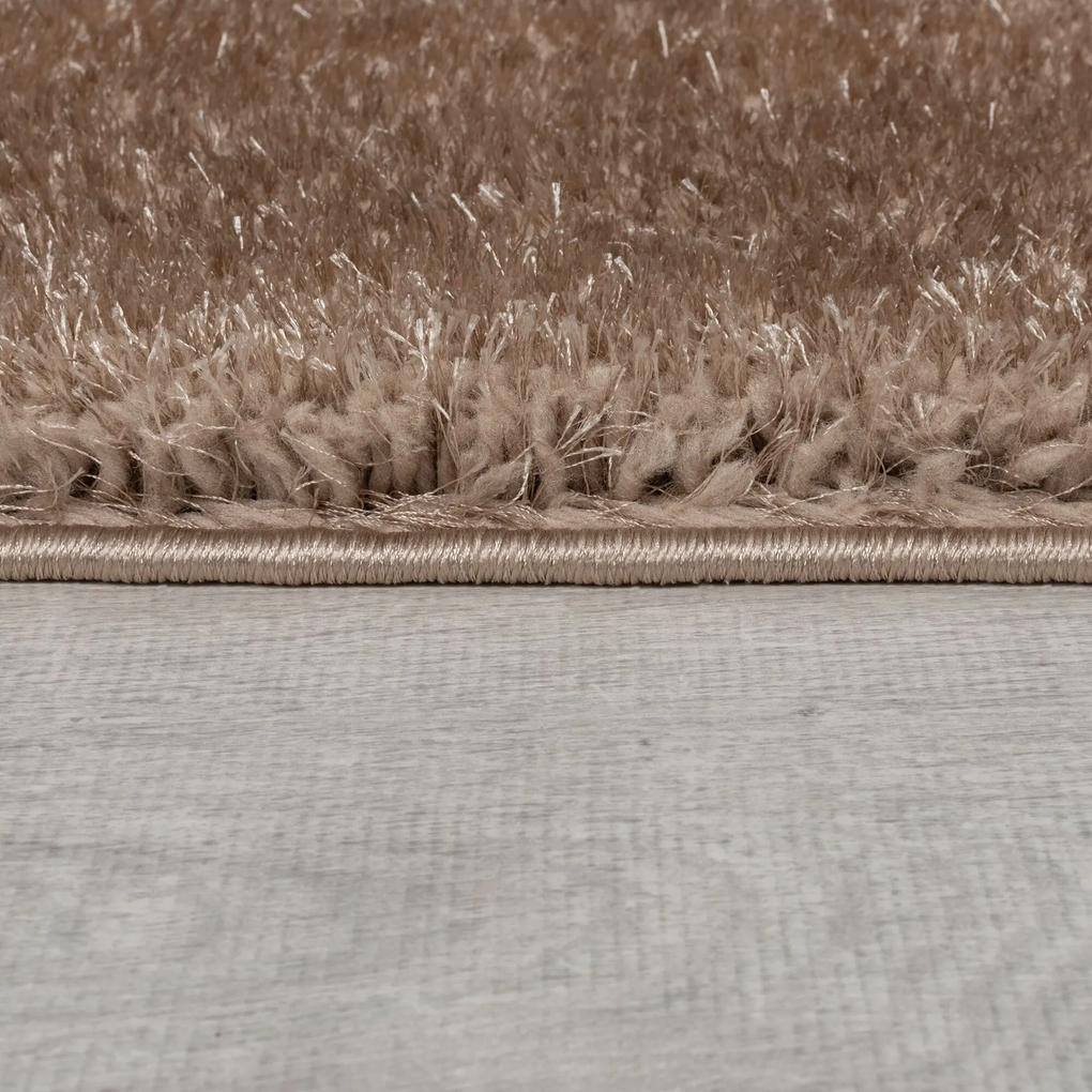 Flair Rugs koberce Kusový koberec Indulgence Velvet Taupe - 80x150 cm