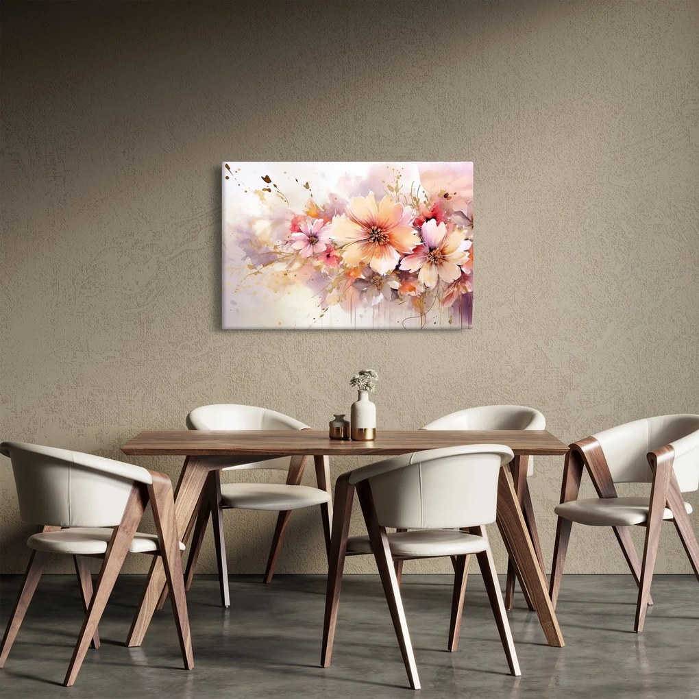 Obraz - Kvety (90x60 cm)
