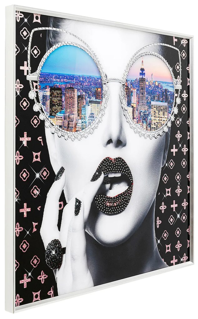 NY View obraz  viacfarebný 80x80 cm
