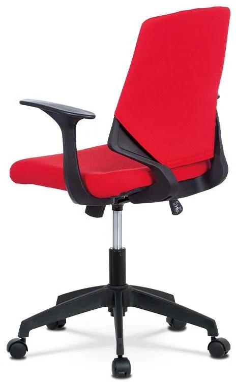 Autronic -  Kancelárska stolička Junior KA-R204 RED, červená látka