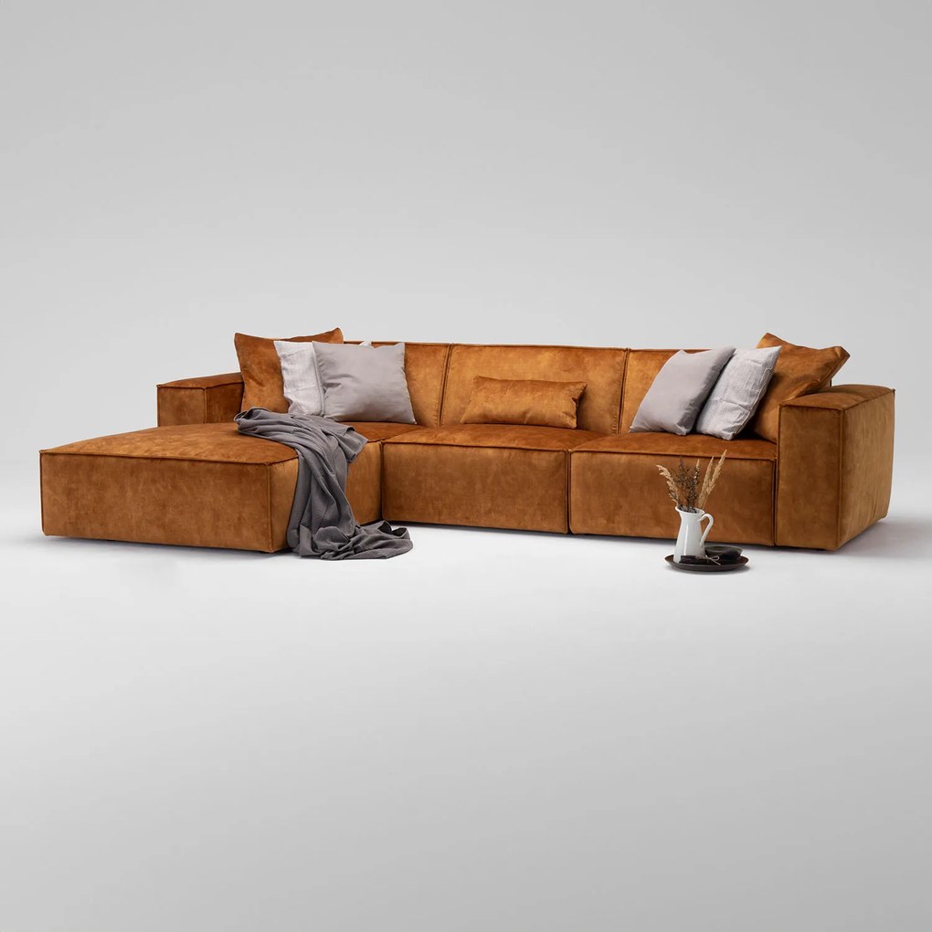 PROXIMA.store - Rohová sedačka GAREDO MINI TYP ROHU: Ľavý, SKUPINA LÁTOK: Skupina 1