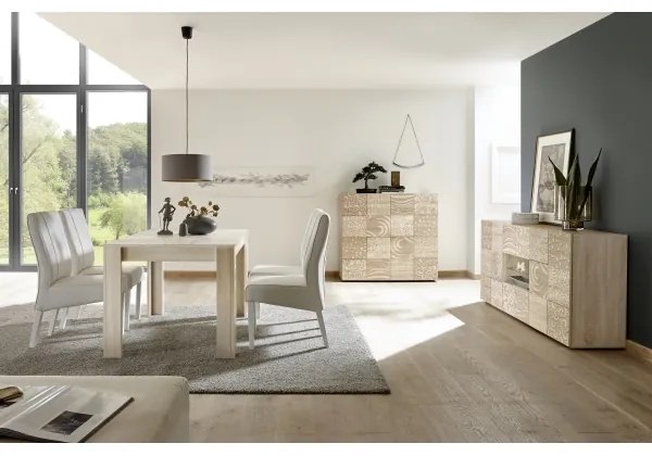 Komoda ARIA v dekore dub Sonoma