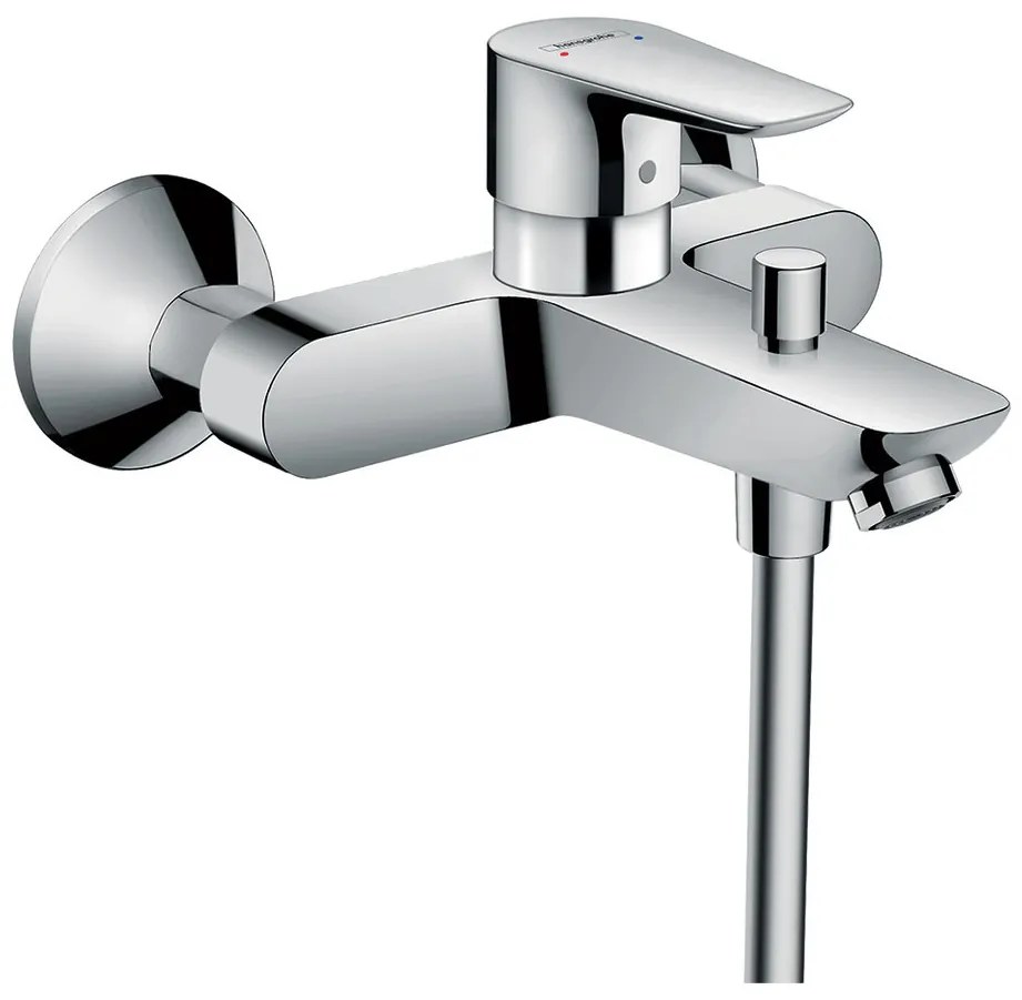 Hansgrohe Talis E, nástenná páková vaňová batéria, chrómová, HAN-71740000