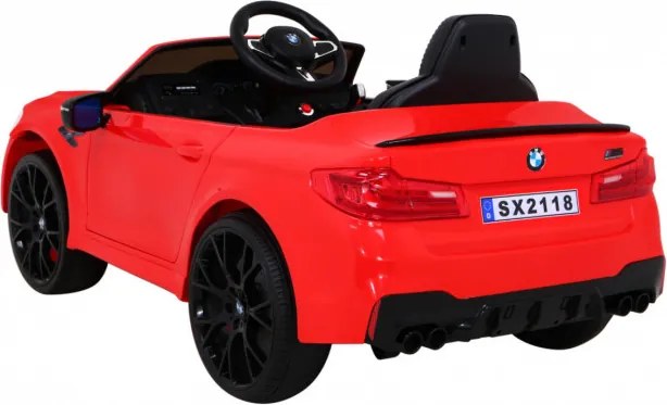 Detské elektrické autíčko BMW M5 DRIFT červené