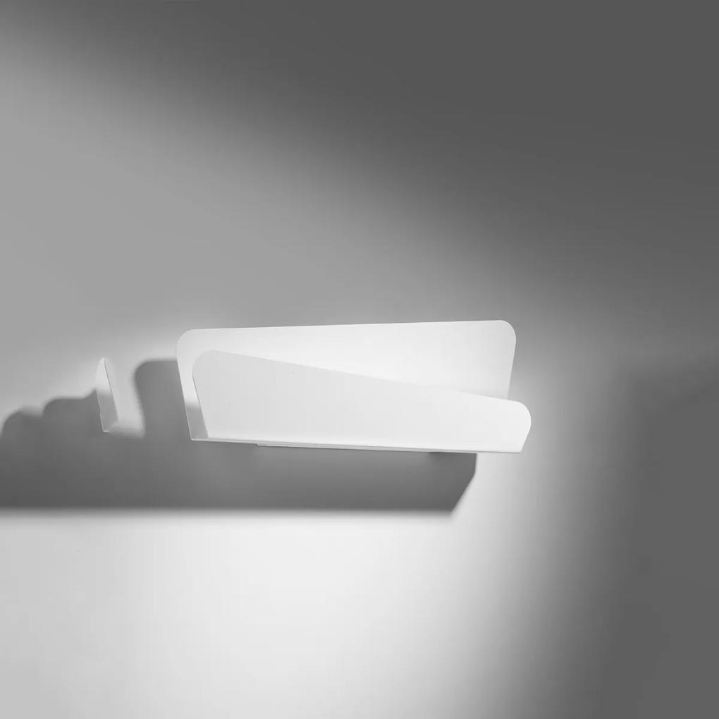 Sollux Lighting Nástenné svietidlo BASCIA biele