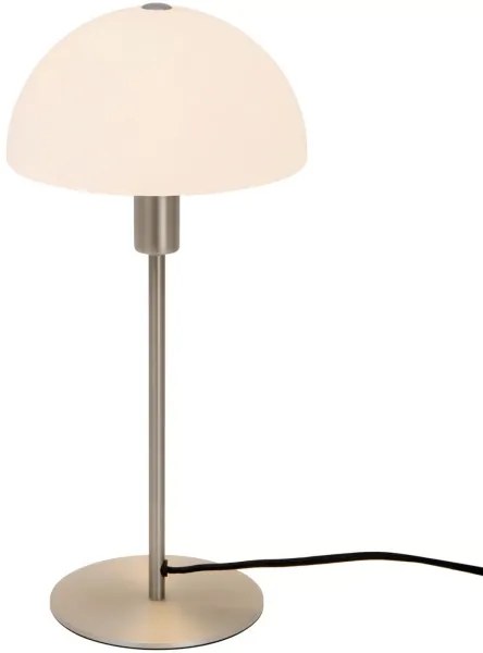 Nordlux - Stolová lampa ELLEN 1xE14/40W/230V matný chróm/biela