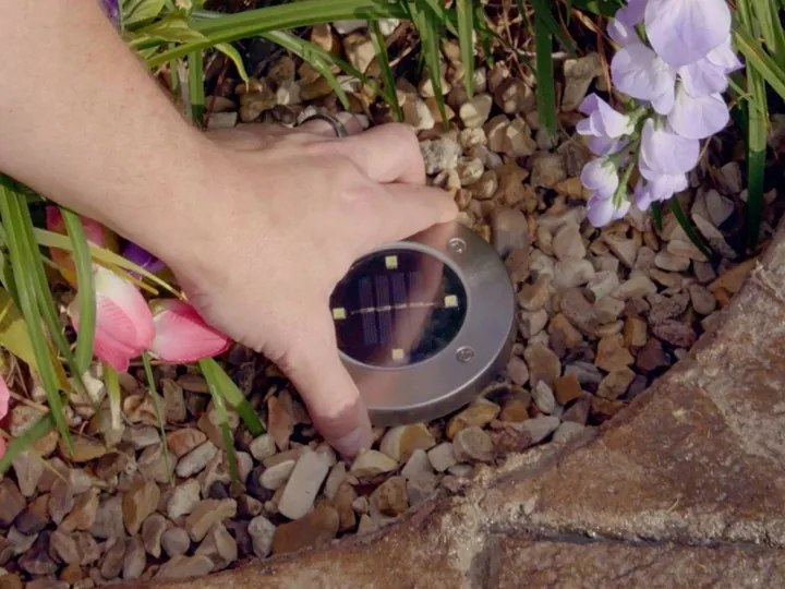 Verk 15543 Záhradné solárne LED svetlo 4 ks