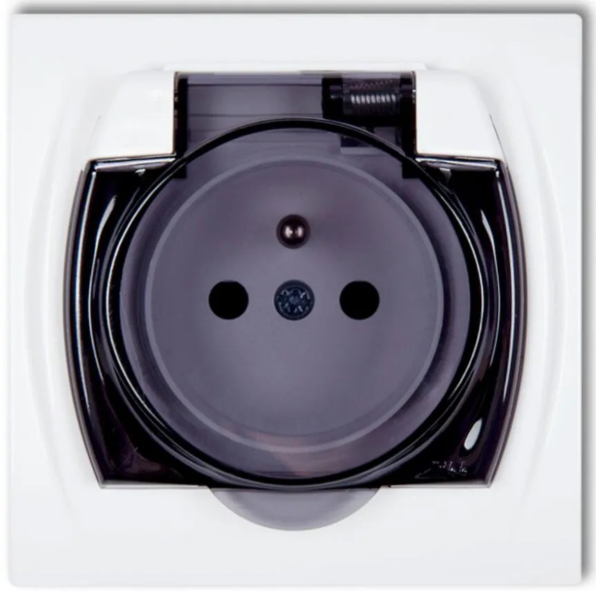 L LGPB-1ZD Zásuvka hermetická biela