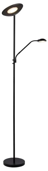 Lucide 19791/24/30 - LED Stojacia lampa ZENITH LED/20W/230V + LED/4W
