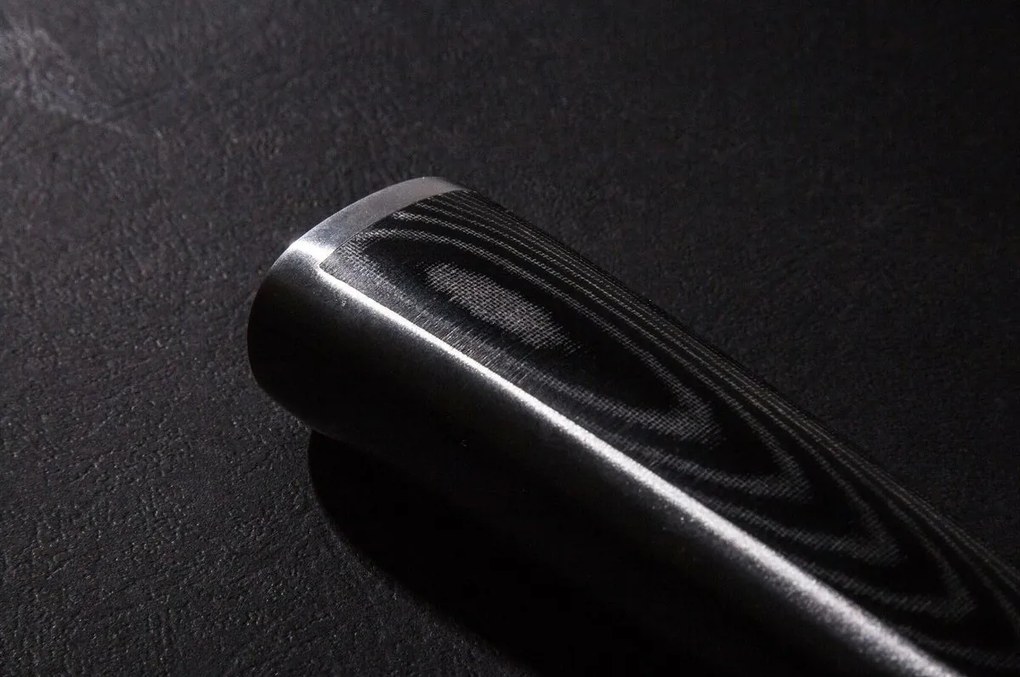 Súprava nožov G21 Damascus Premium v bambusovom bloku, Box, 3 ks + brúsny kameň