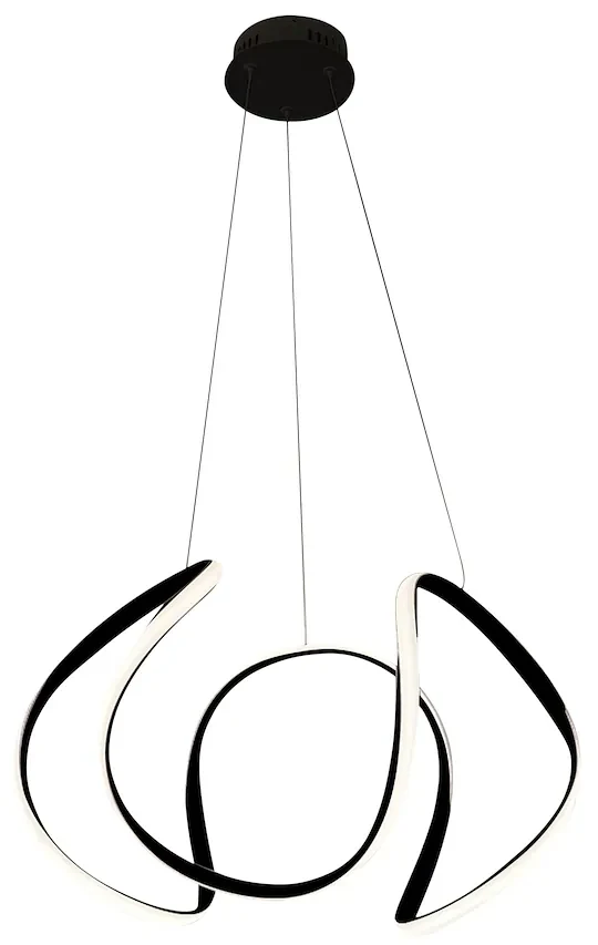 Závesné LED svietidlo Globe, 1x LED 50w, 4000k, ch