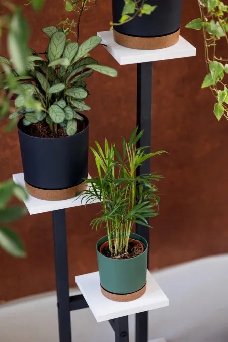 Stojan na kvety PEAK biely