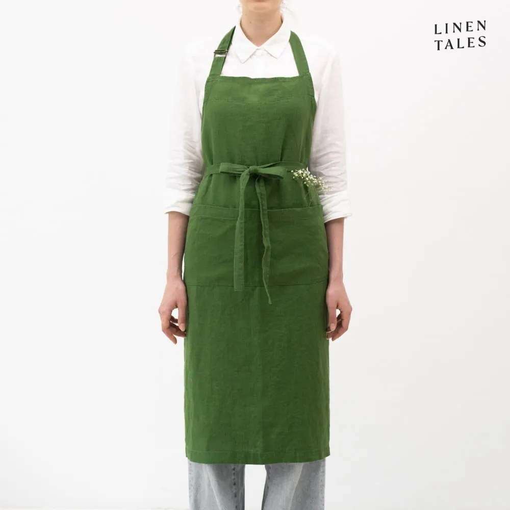 Ľanová zástera True Green – Linen Tales