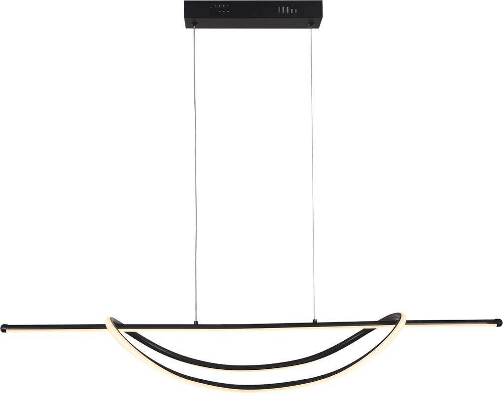 Závesné LED svietidlo Ambar, 2x LED 35w, 4000k, b