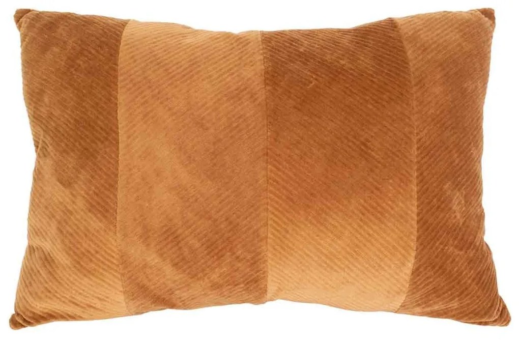 Vankúš Ribbed hnedý ∅ 60 cm
