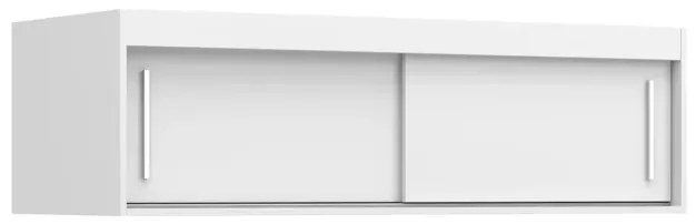 Nadstavec k šatníkovej skrini 150 cm VALA - biely