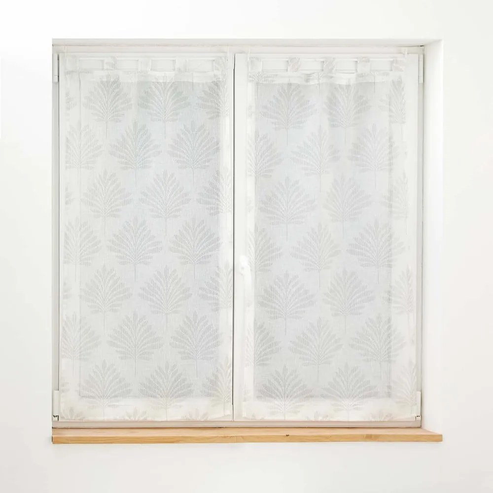 Biele voálové záclony v súprave 2 ks 60x90 cm Levita – douceur d'intérieur