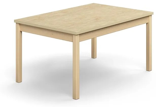 Stôl DECIBEL, 1200x800x590 mm, akustické linoleum - béžová